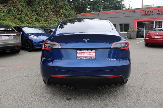 Photo of 2020 Deep Blue Metallic Tesla Model Y