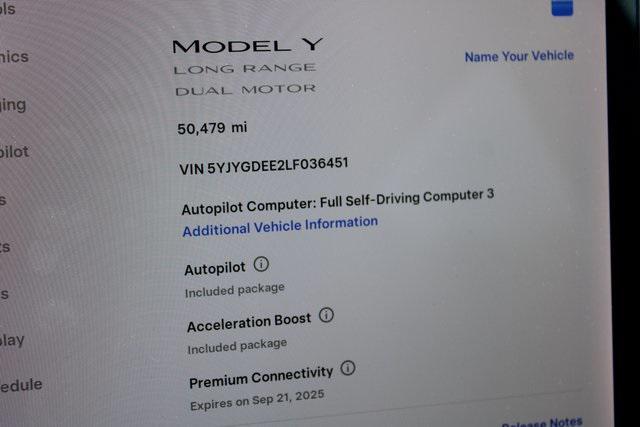 Photo of 2020 Deep Blue Metallic Tesla Model Y