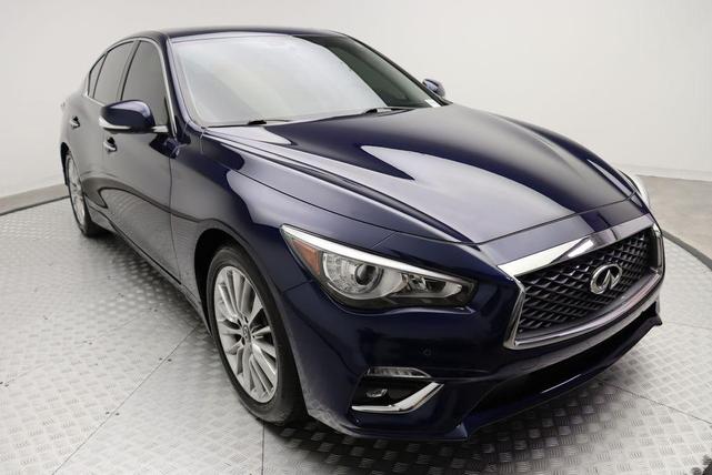 Photo of 2021 Grand Blue INFINITI Q50