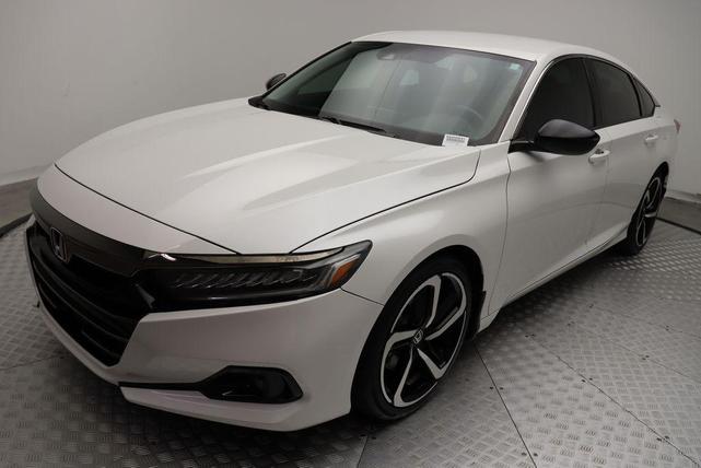Photo of 2021 Platinum White Honda Accord