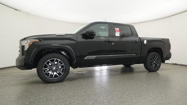 Photo of 2025 Midnight Black Metallic Toyota Tundra Hybrid