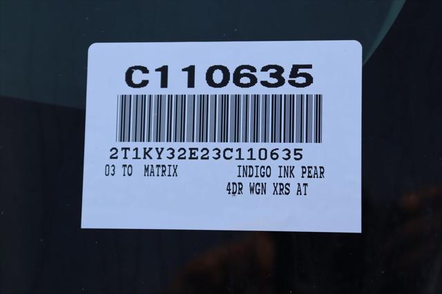 Photo of 2003 Indigo Ink Pearl Toyota Matrix