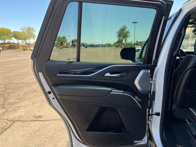 Photo of 2023 Crystal White Tricoat Cadillac Escalade