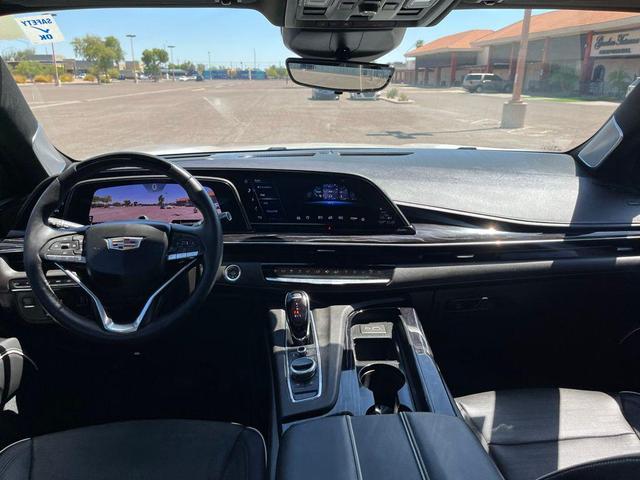 Photo of 2023 Crystal White Tricoat Cadillac Escalade