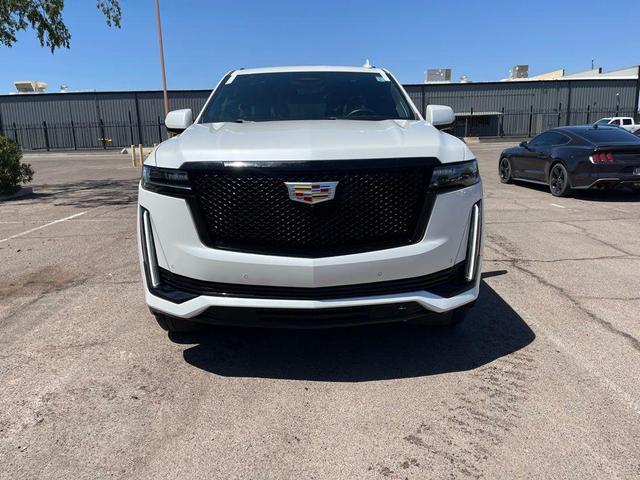 Photo of 2023 Crystal White Tricoat Cadillac Escalade