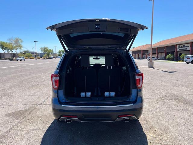 Photo of 2018 Blue Metallic Ford Explorer
