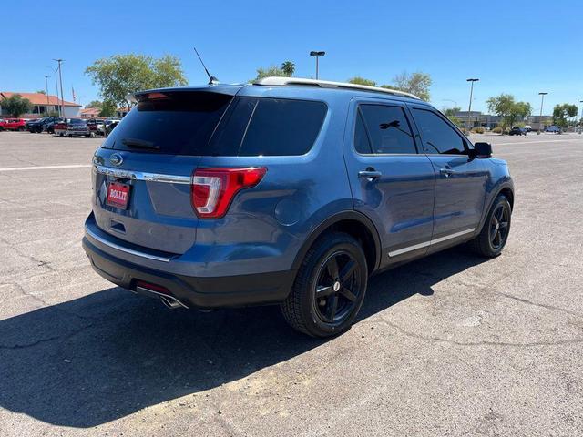 Photo of 2018 Blue Metallic Ford Explorer