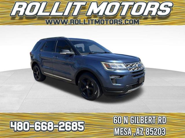 Photo of 2018 Blue Metallic Ford Explorer