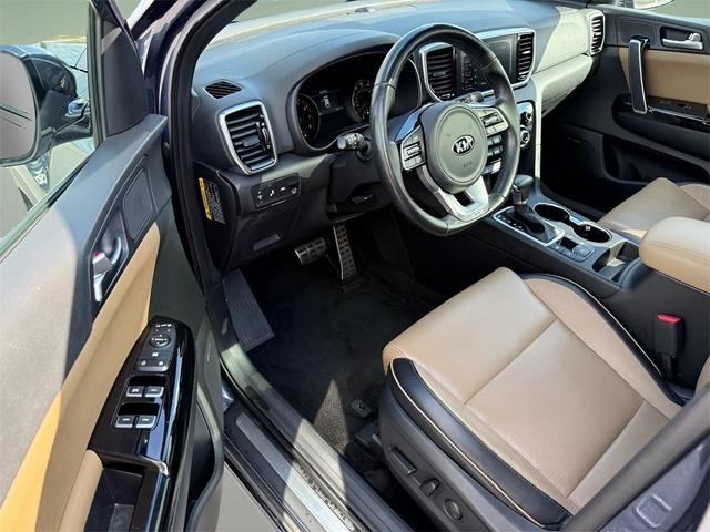 Photo of 2021 Pacific Blue Kia Sportage