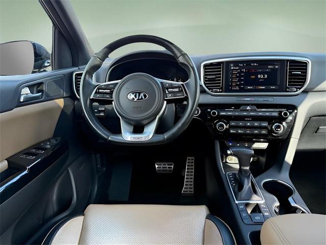 Photo of 2021 Pacific Blue Kia Sportage