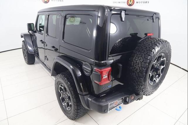 Photo of 2022 Black Clearcoat Jeep Wrangler Unlimited 4xe