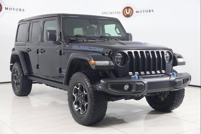 Photo of 2022 Black Clearcoat Jeep Wrangler Unlimited 4xe