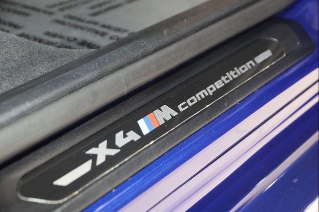 Photo of 2023 Marina Bay Blue Metallic BMW X4 M