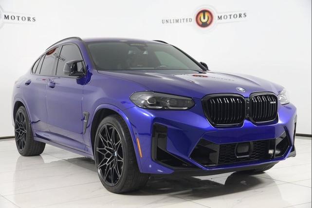 Photo of 2023 Marina Bay Blue Metallic BMW X4 M