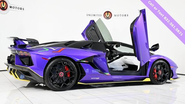 Photo of 2021 Purple Lamborghini Aventador SVJ