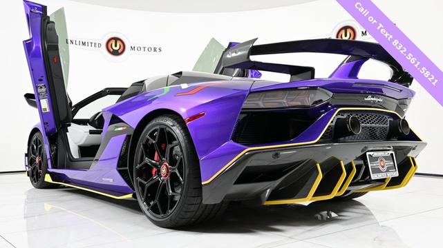 Photo of 2021 Purple Lamborghini Aventador SVJ