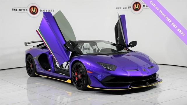 Photo of 2021 Purple Lamborghini Aventador SVJ