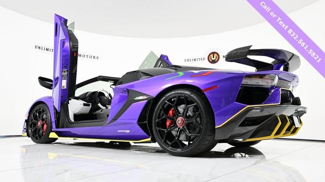 Photo of 2021 Purple Lamborghini Aventador SVJ