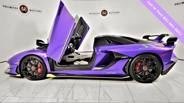 Photo of 2021 Purple Lamborghini Aventador SVJ