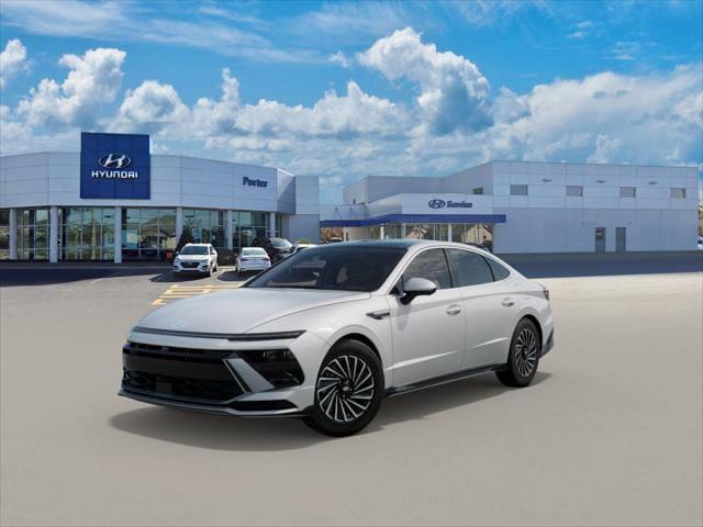 Photo of 2025 Serenity White Hyundai SONATA Hybrid