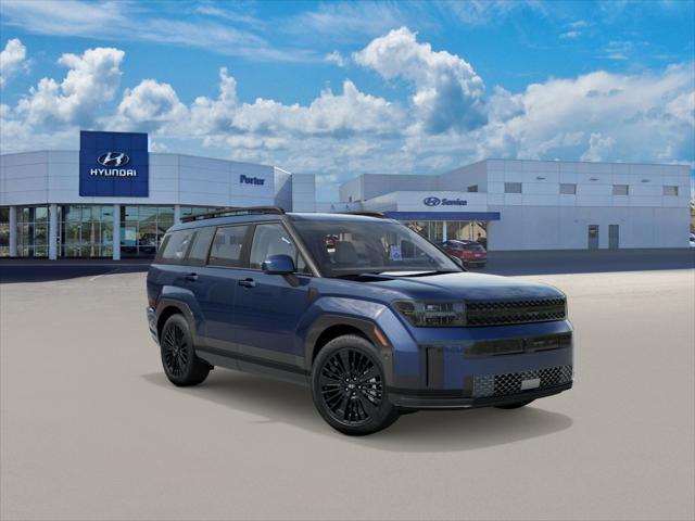 Photo of 2025 Atlantis Blue Hyundai SANTA FE HEV