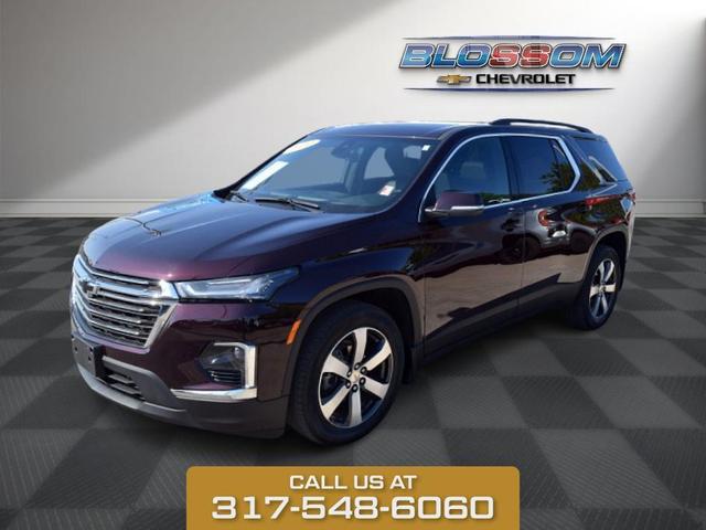 Photo of 2022 Black Cherry Metallic Chevrolet Traverse