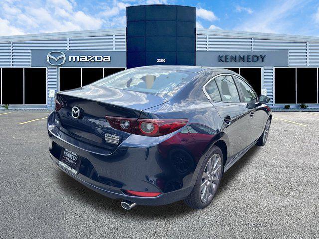 Photo of 2025 Deep Crystal Blue Mica Mazda Mazda3