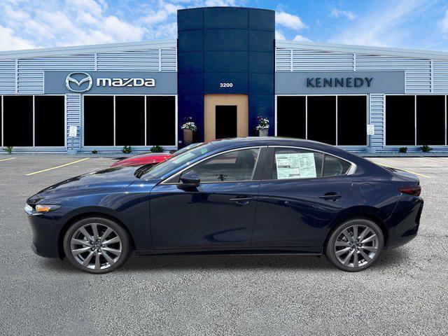 Photo of 2025 Deep Crystal Blue Mica Mazda Mazda3