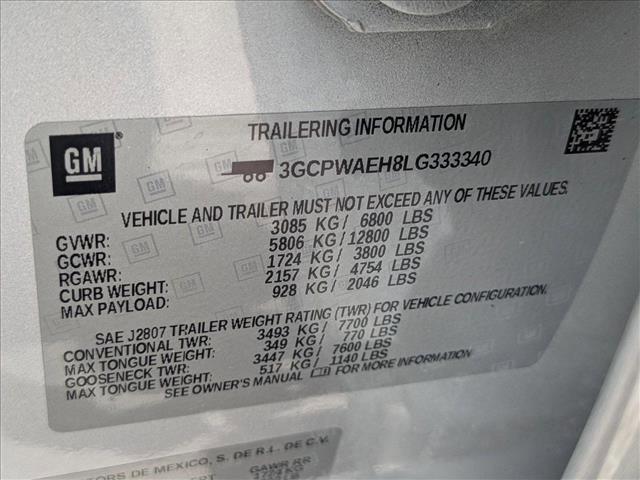 Photo of 2020 Silver Ice Metallic Chevrolet Silverado 1500