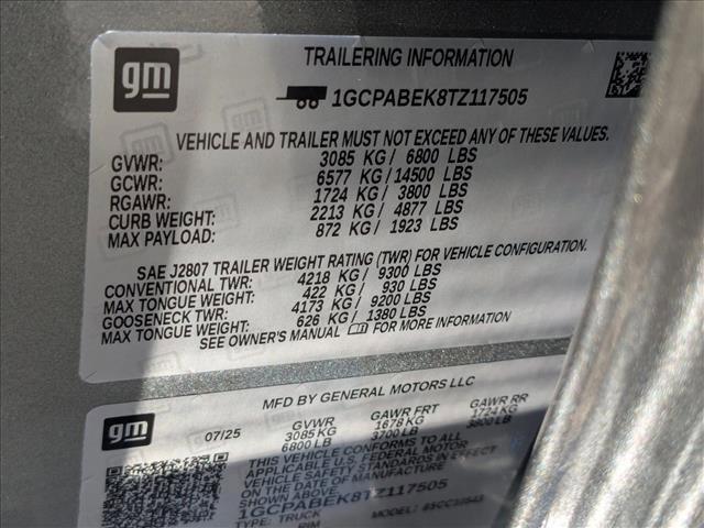 Photo of 2026 Sterling Gray Metallic Chevrolet Silverado 1500