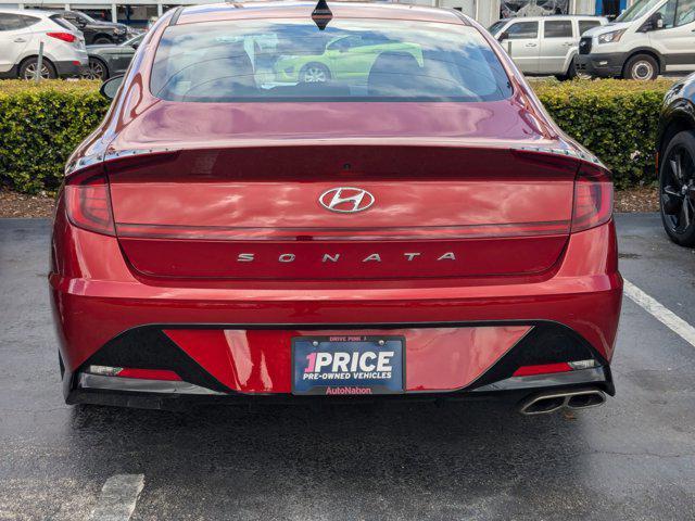 Photo of 2023 Ultimate Red Hyundai SONATA