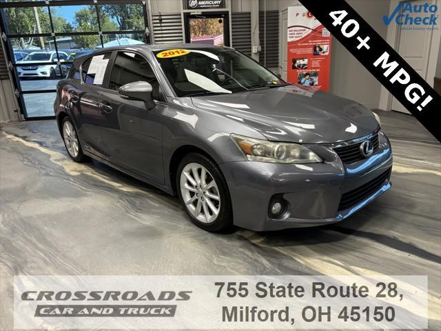 2012 Lexus Ct 200h