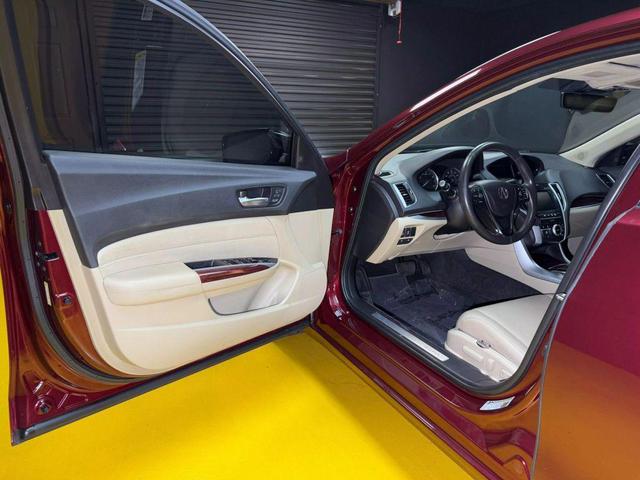 Photo of 2015 Burgundy Acura TLX