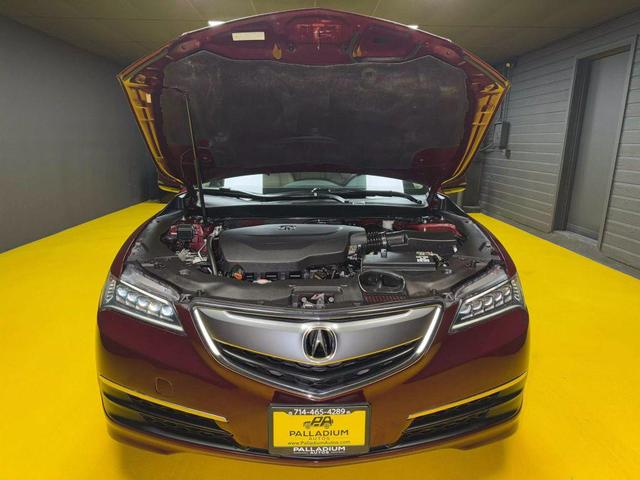 Photo of 2015 Burgundy Acura TLX