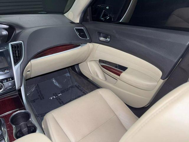 Photo of 2015 Burgundy Acura TLX