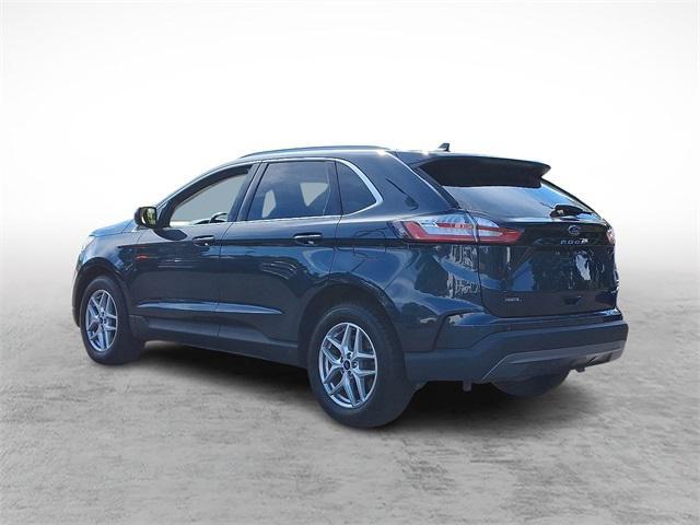 Photo of 2022 Stone Blue Metallic Ford Edge