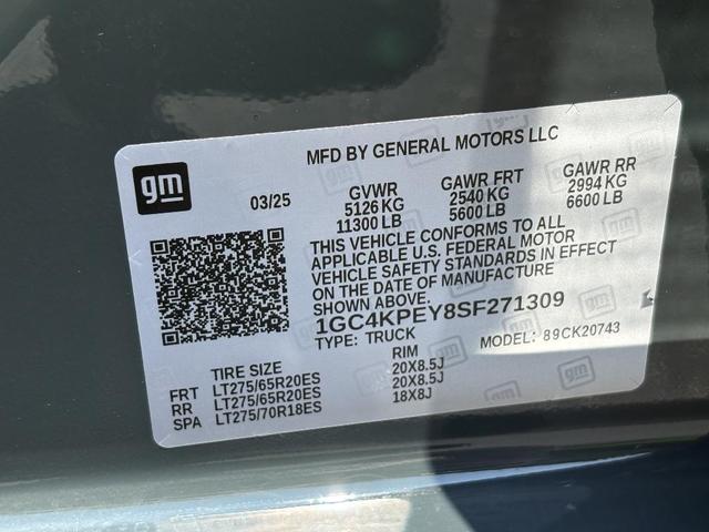 Photo of 2025 Gray Chevrolet Silverado 2500