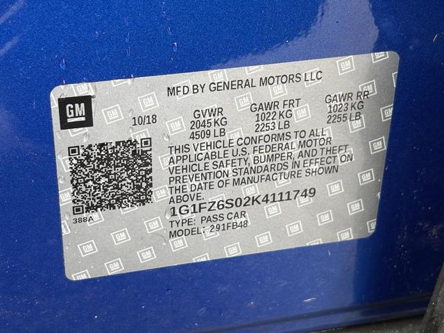 Photo of 2019 Blue Chevrolet Bolt EV