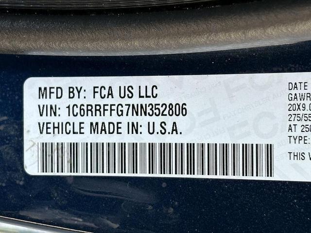 Photo of 2022 Blue RAM 1500