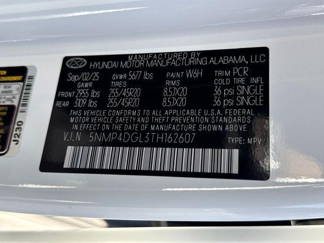 Photo of 2026 White Hyundai SANTA FE