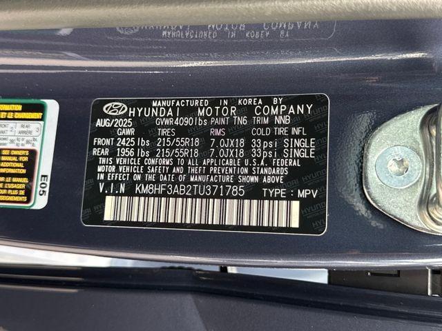 Photo of 2026 Denim Blue Pearl Hyundai KONA