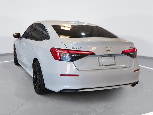 Photo of 2022 Platinum White Pearl Honda Civic