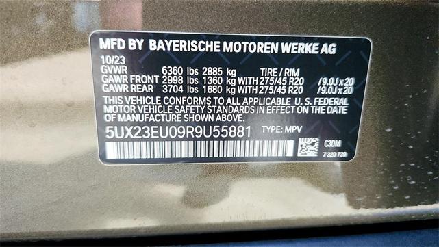 Photo of 2024 Manhattan Green Metallic BMW X5