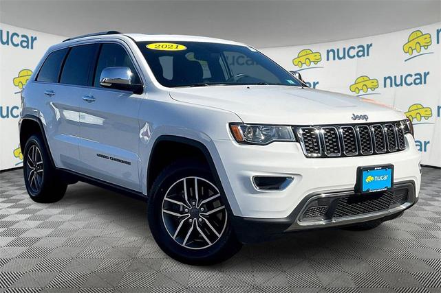 Photo of 2021 Bright White Clearcoat Jeep Grand Cherokee