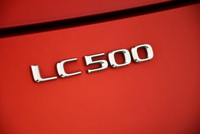 Photo of 2021 Infrared Lexus LC 500