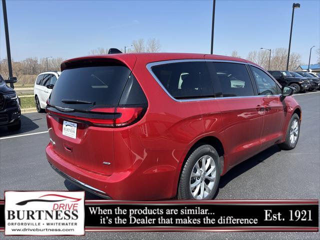 Photo of 2025 Red Hot Pearlcoat Chrysler Pacifica