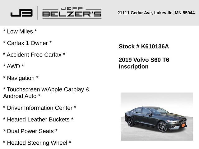 Photo of 2019 Pine Gray Metallic Volvo S60