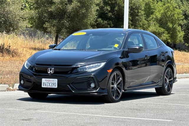 Photo of 2021 Crystal Black Pearl Honda Civic