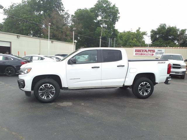 Photo of 2021 Summit White Chevrolet Colorado