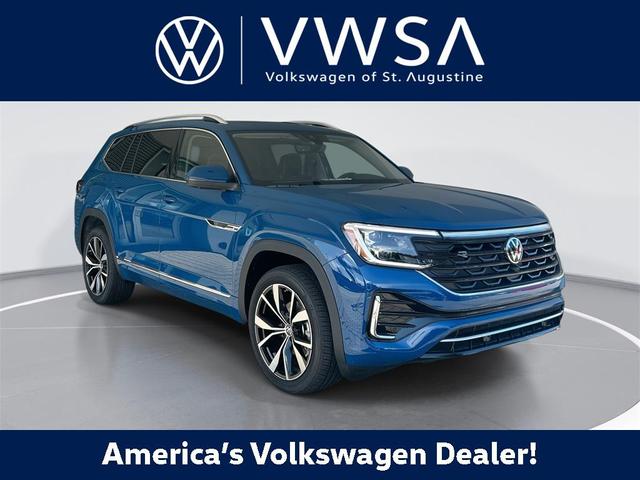 Photo of 2025 Mountain Lake Blue Metallic Volkswagen Atlas